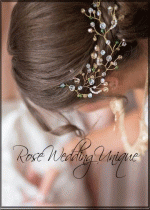 Дизайнерска кристална сватбена украса за коса Vintage Glam 20 см